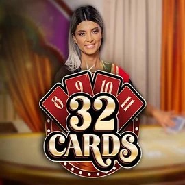 32 Cards online game logo by Ezugi on spindog-nl.nl