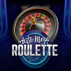 Live Casino logo of Auto Mega Roulette from Pragmatic Play at SpinDog Casino