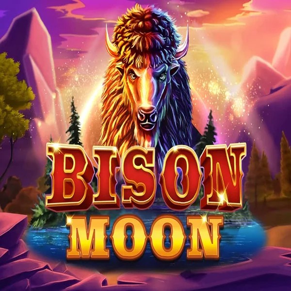 Bison Moon slot visual from Northern Lights Gaming available on spindog-nl.nl