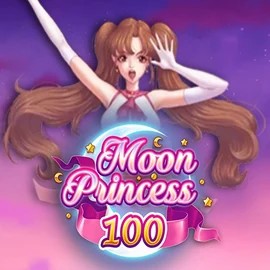 Moon Princess 100 slot logo by Play'n GO at SpinDog Casino