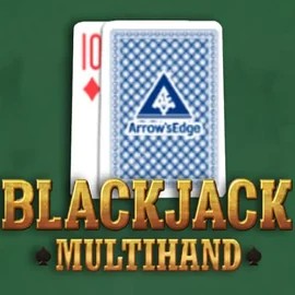 Multihand Blackjack online game logo by Pragmatic Play on spindog-nl.nl
