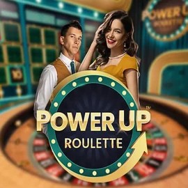 PowerUP Roulette slot icon by Pragmatic Play, available at SpinDog Casino