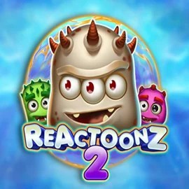 Official Slots logo: Reactoonz 2 by Play'n GO at SpinDog Casino